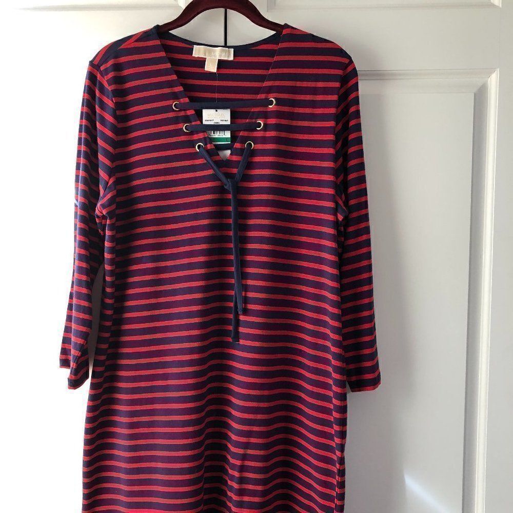 NWT: Michael Kors T-shirt Dress - Nautical